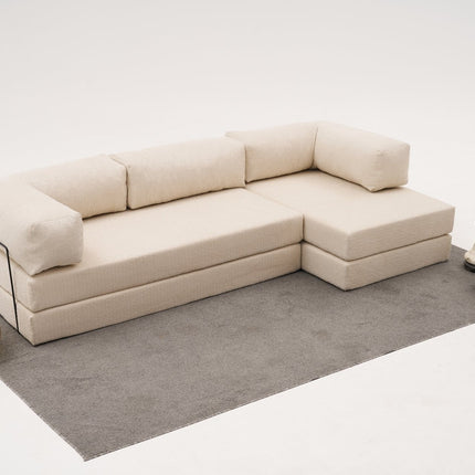 Sarokkanapé Comfort - Krém-VASBÚTOR