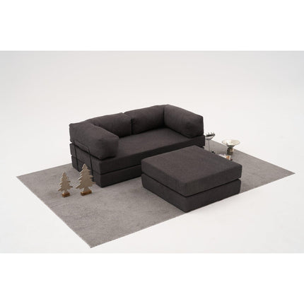 Sarokkanapé Comfort Mini - Antracit-VASBÚTOR