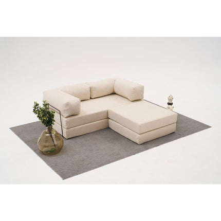 Sarokkanapé Comfort Mini - Krém-VASBÚTOR