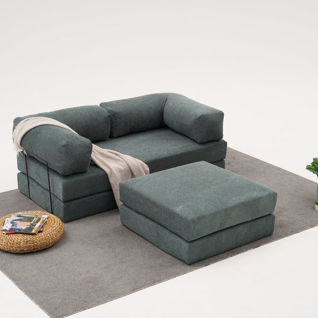 Sarokkanapé Comfort Mini - Zöld-VASBÚTOR