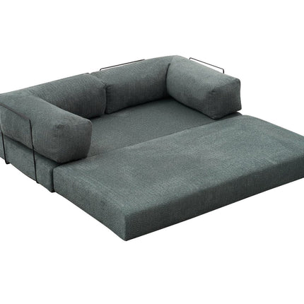 Sarokkanapé Comfort Mini - Zöld-VASBÚTOR