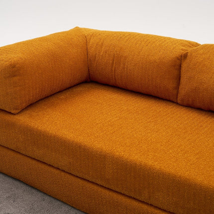 Sarokkanapé Comfort - Narancssárga-VASBÚTOR