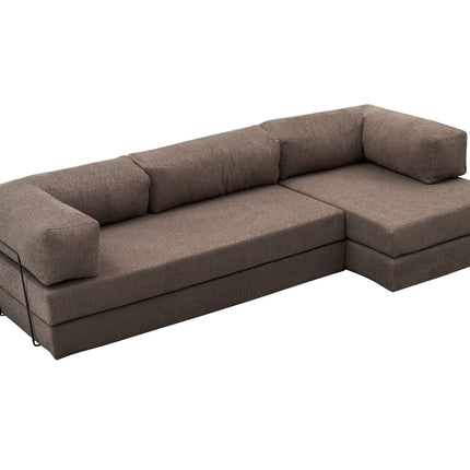 Sarokkanapé Comfort - Szürke-VASBÚTOR