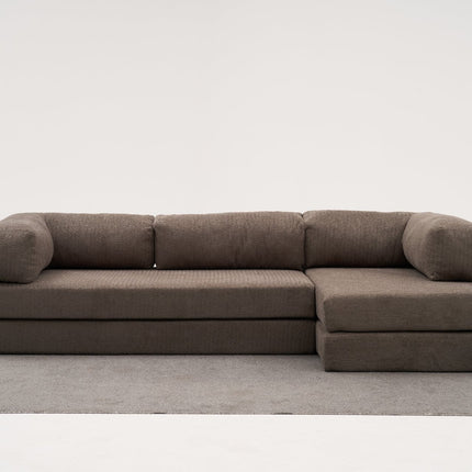 Sarokkanapé Comfort - Szürke-VASBÚTOR