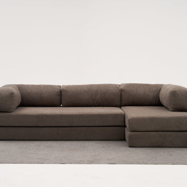 Sarokkanapé Comfort - Szürke-VASBÚTOR