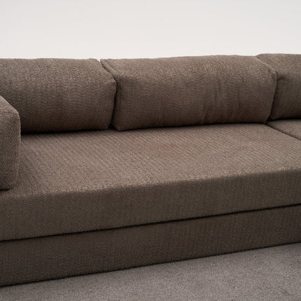 Sarokkanapé Comfort - Szürke-VASBÚTOR