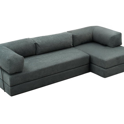 Sarokkanapé Comfort - Zöld-VASBÚTOR