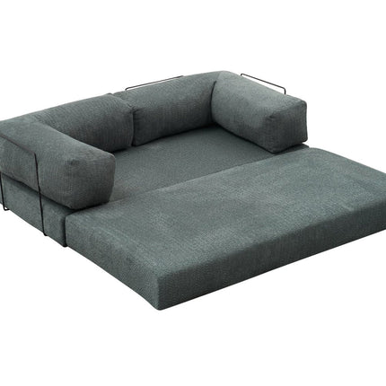 Sarokkanapé Comfort - Zöld-VASBÚTOR