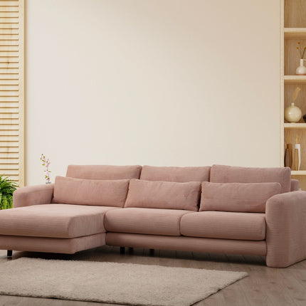 Sarokkanapé Lily Balos Pink-VASBÚTOR