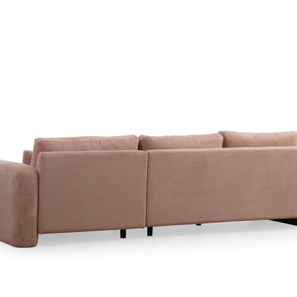 Sarokkanapé Lily Jobbos Pink-VASBÚTOR