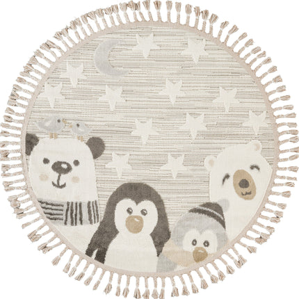 Szőnyeg (130 x 130), Bercario Kids 9271-VASBÚTOR
