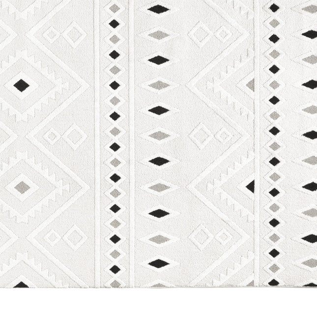 Szőnyeg (80 x 150), 33412A Malta - Cream, Grey-VASBÚTOR