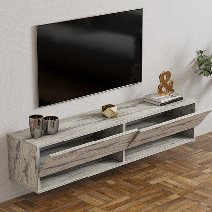 TV szekrény Arges - Freesia, Marble-VASBÚTOR