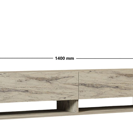 TV szekrény Arges - Freesia, Marble-VASBÚTOR