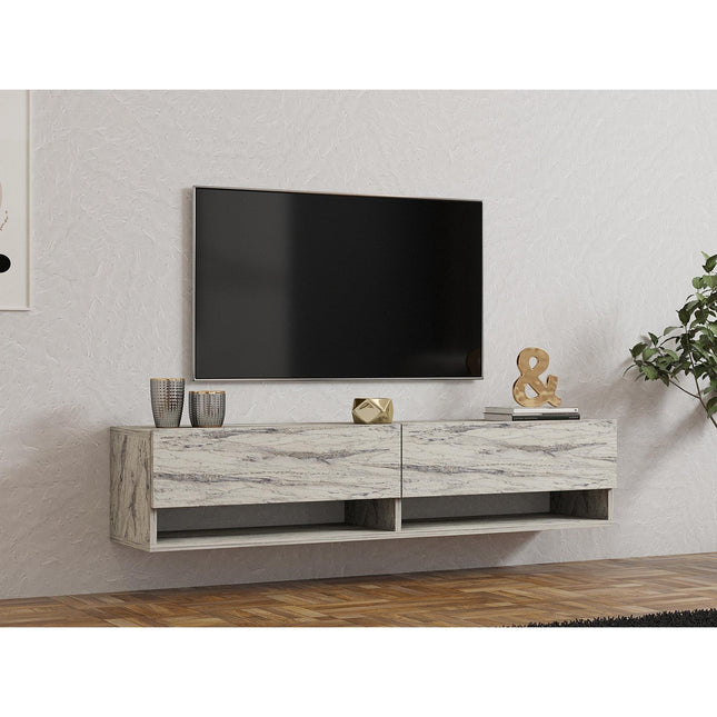 TV szekrény Arges - Freesia, Marble-VASBÚTOR