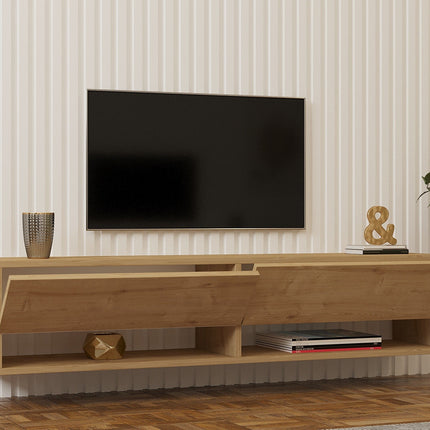 TV szekrény Arges - Sapphire Oak-VASBÚTOR