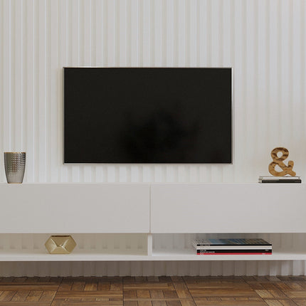 TV szekrény Arges - White-VASBÚTOR