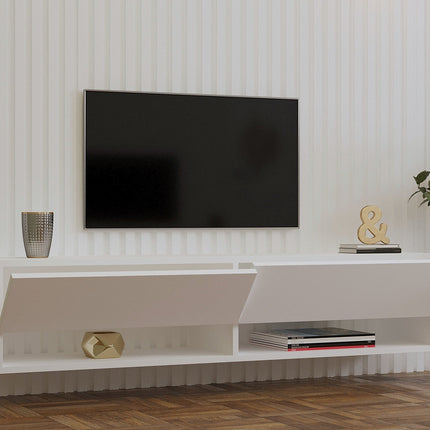 TV szekrény Arges - White-VASBÚTOR