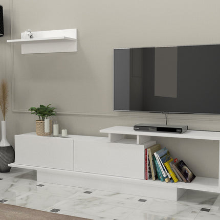 TV szekrény Asos - Fehér-VASBÚTOR