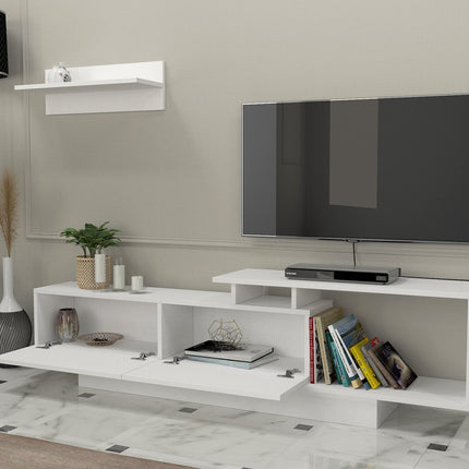 TV szekrény Asos - Fehér-VASBÚTOR