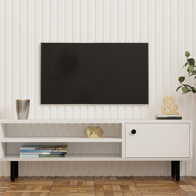 TV szekrény Avila - White-VASBÚTOR
