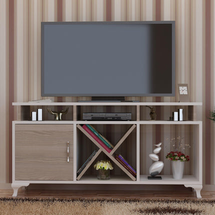 TV szekrény Ay - White, Cordoba-VASBÚTOR