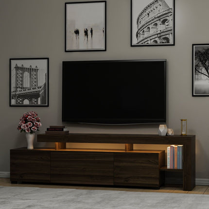 TV szekrény Beliz - Walnut-VASBÚTOR