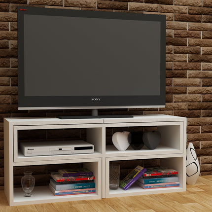 TV szekrény Care - White-VASBÚTOR