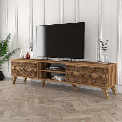 TV szekrény Class - Walnut-VASBÚTOR