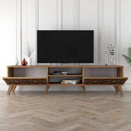 TV szekrény Class - Walnut-VASBÚTOR