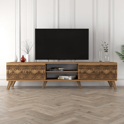 TV szekrény Class - Walnut-VASBÚTOR