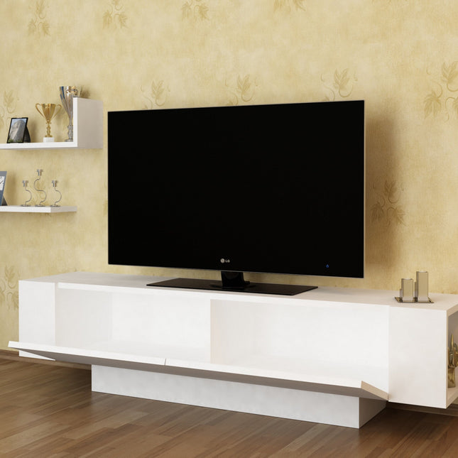 TV szekrény Ekol - White-VASBÚTOR