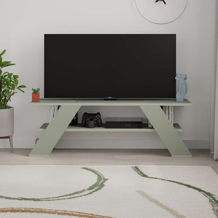 TV szekrény Farfalla - Ash Green-VASBÚTOR