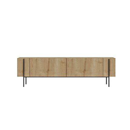 TV szekrény Herman - Sapphire Oak-VASBÚTOR