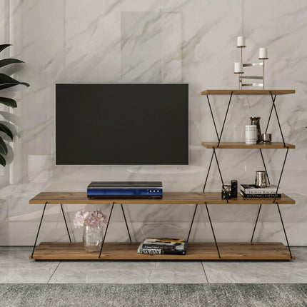 TV szekrény Ilgaz - Pine-VASBÚTOR