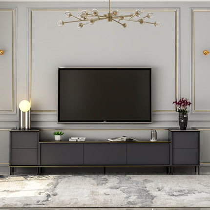 TV szekrény Imaj - Anthracite-VASBÚTOR