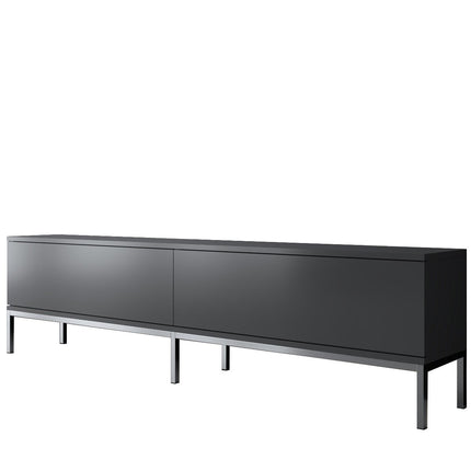 TV szekrény Lord - Anthracite, Silver-VASBÚTOR