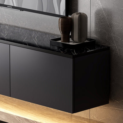 TV szekrény Neon Illuminated - Anthracite-VASBÚTOR