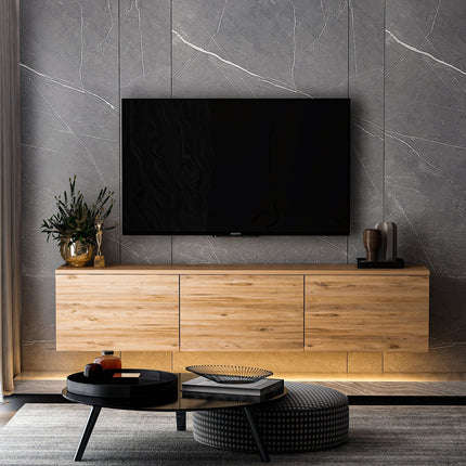 TV szekrény Neon Illuminated - Atlantic Pine-VASBÚTOR