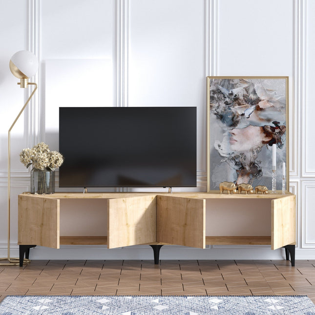 TV szekrény Nora - Sapphire Oak-VASBÚTOR