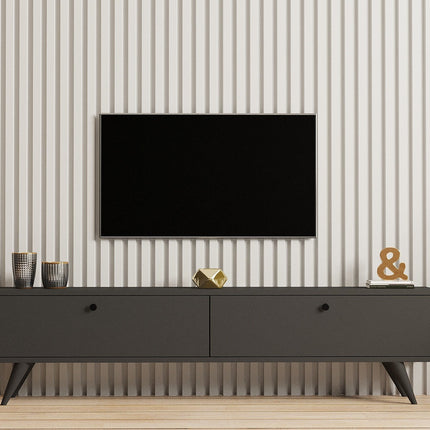 TV szekrény Paris - Antracit-VASBÚTOR