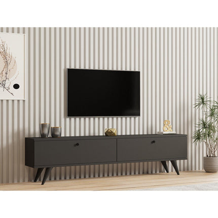 TV szekrény Paris - Antracit-VASBÚTOR