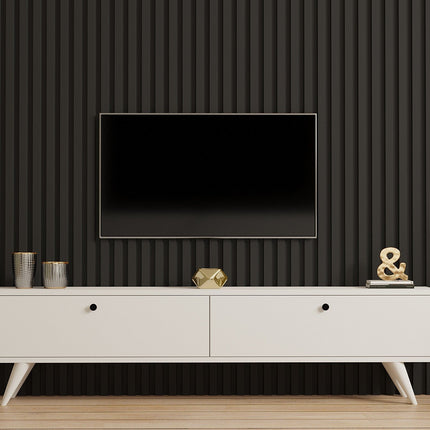 TV szekrény Paris - Fehér-VASBÚTOR