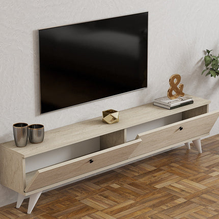 TV szekrény Paris - Travertine-VASBÚTOR