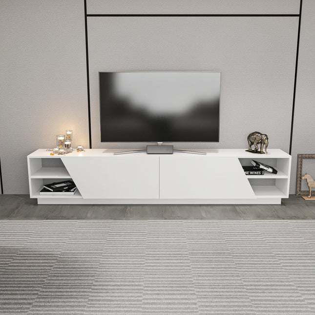 TV szekrény Rhodes - White-VASBÚTOR