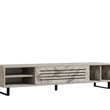 TV szekrény Safir - Freesia, Marble-VASBÚTOR