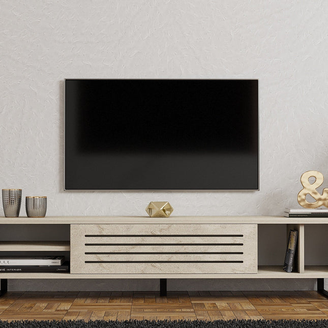 TV szekrény Safir - Travertine-VASBÚTOR