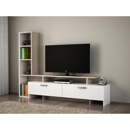TV szekrény Şimal - White, Cordoba-VASBÚTOR