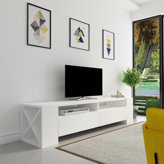 TV szekrény Sosruko - White-VASBÚTOR