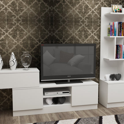 TV szekrény Team - White-VASBÚTOR